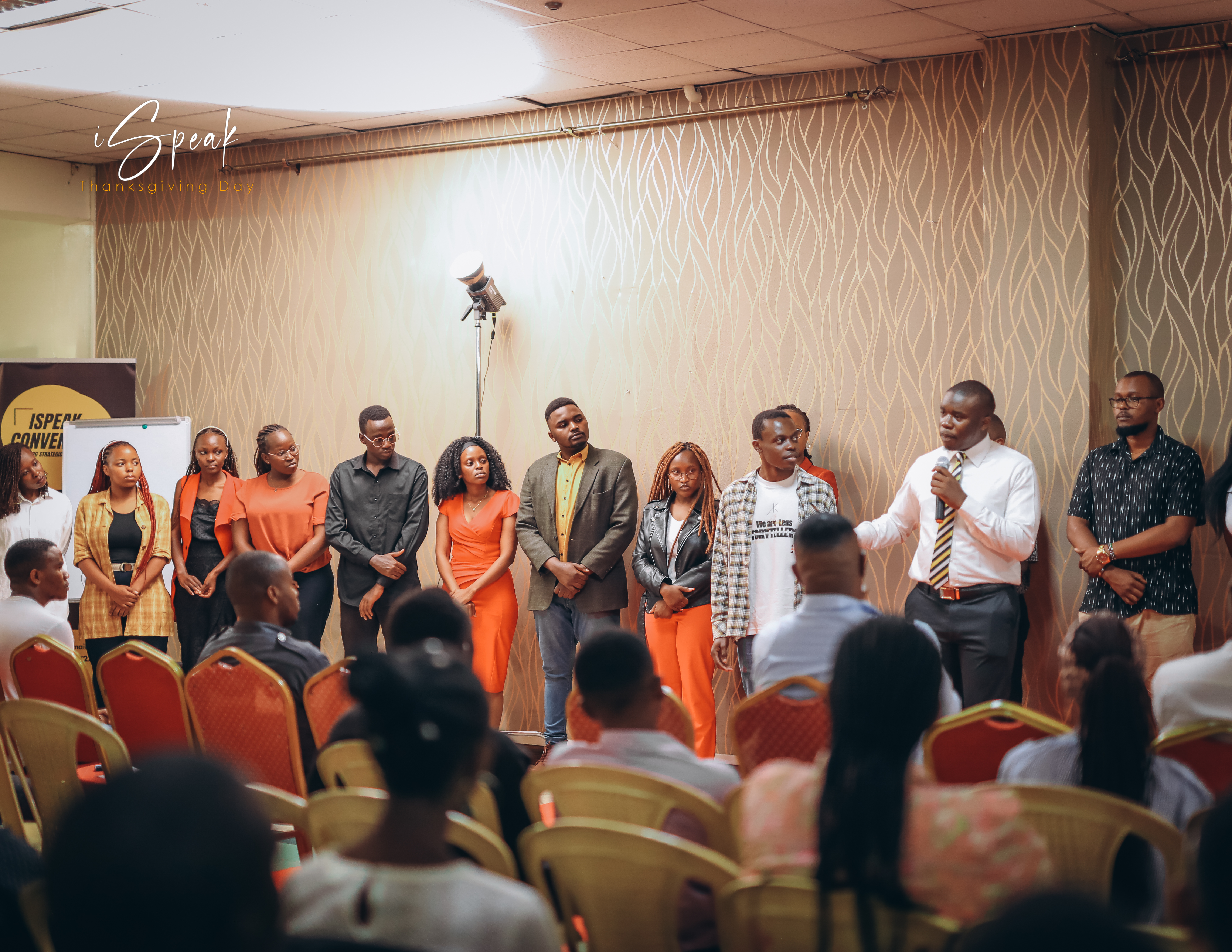 Benny Hin Walubengo speaking